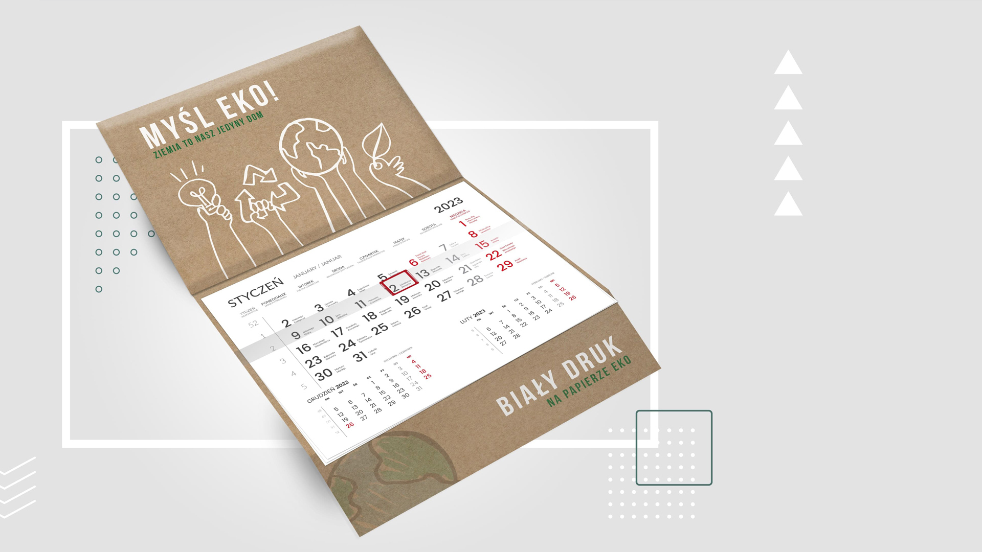 Kalendarze jednodzielne z MEGA RABATEM!
